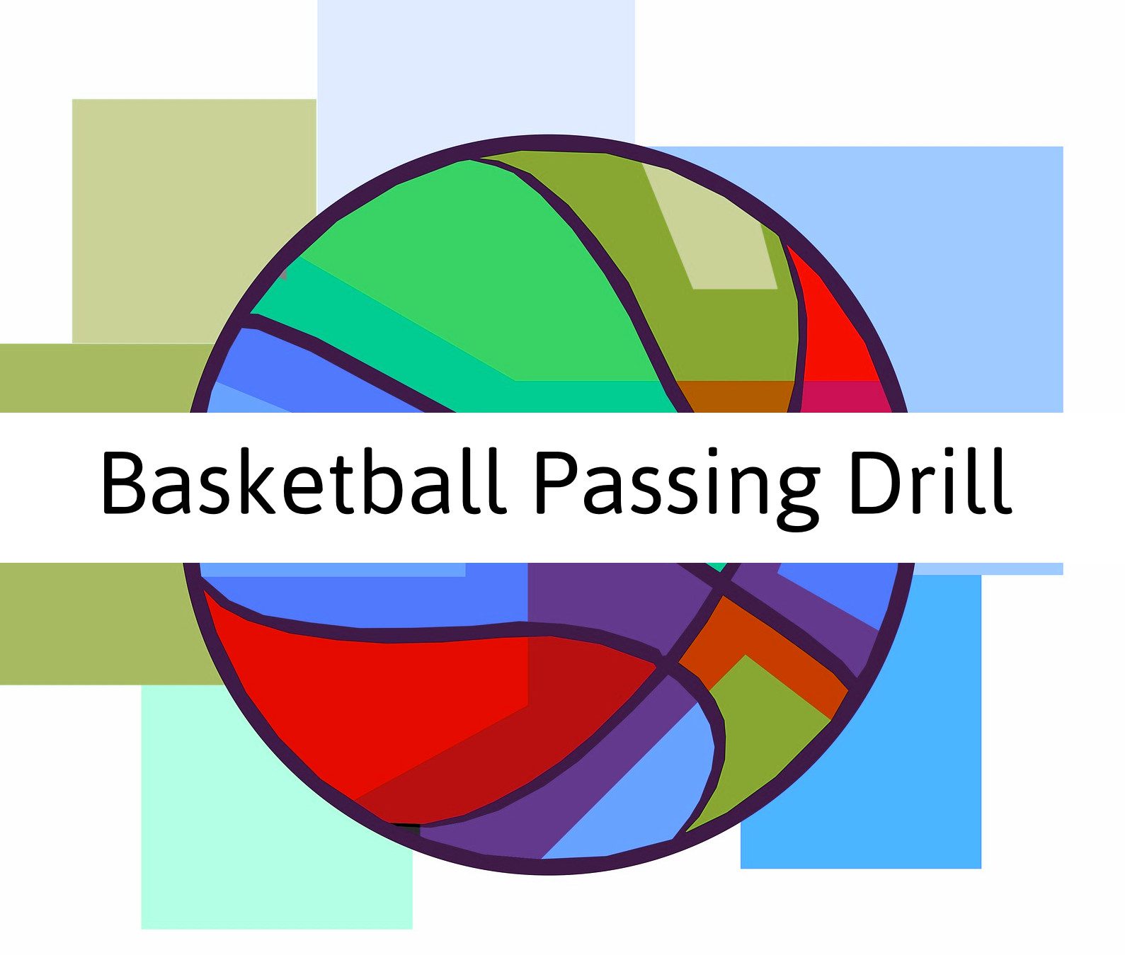Passing Game Basketball Spacing Drill