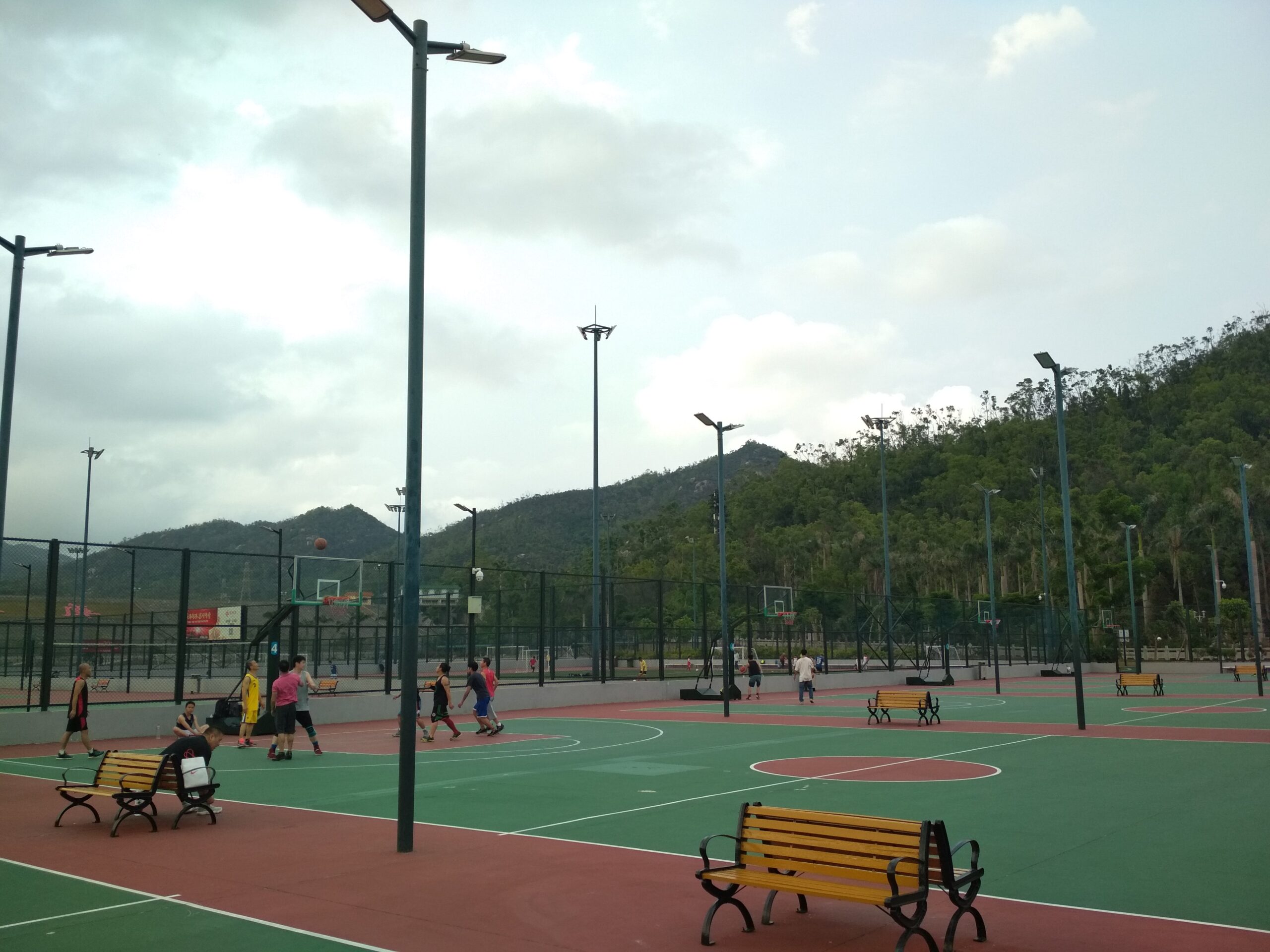 Basketball Court in Zhuhai